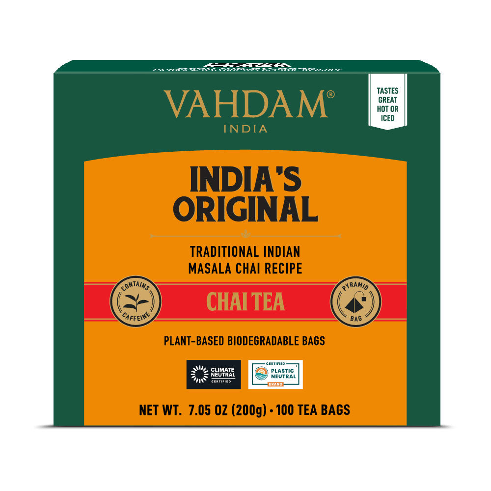 India's Original Masala Chai Tea, 100 Count