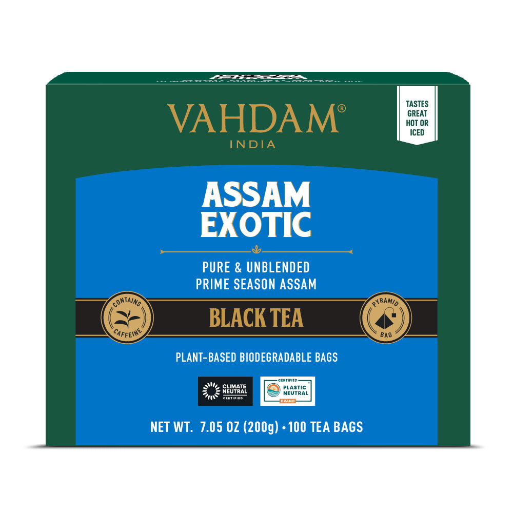 Assam Exotic Black Tea, 100 Count