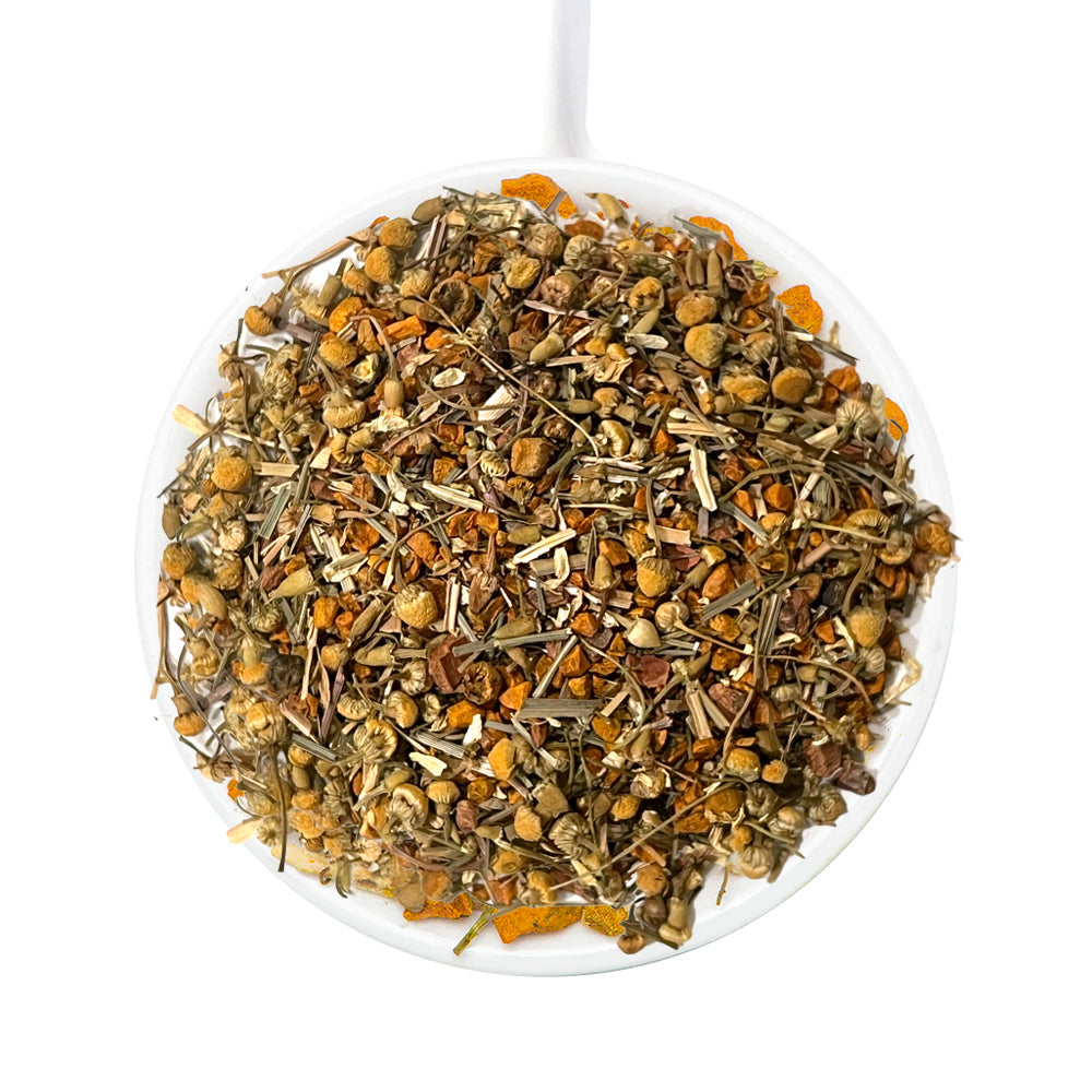 Turmeric Chamomile Herbal Tea Tisane, 100 Count