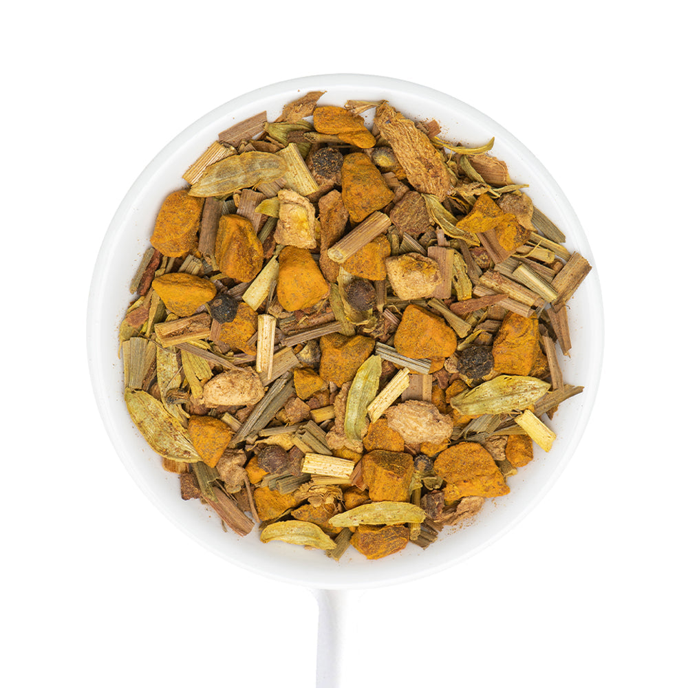 Turmeric Spiced Herbal Tea Tisane, 3.53 oz