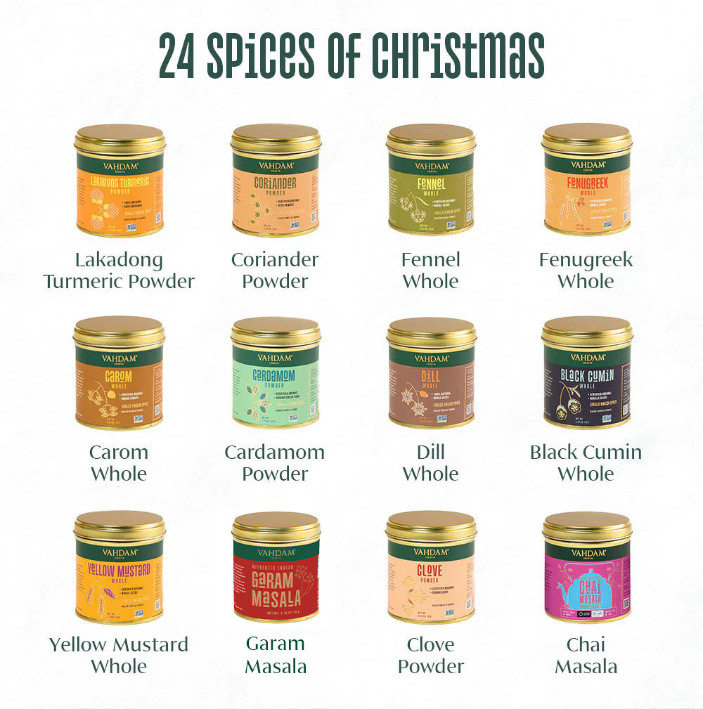 24 Spices of Christmas Advent Calendar