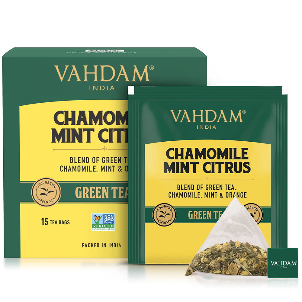 Danta Herbs Calming Chamomile Green Tea bag  Keralaspecial