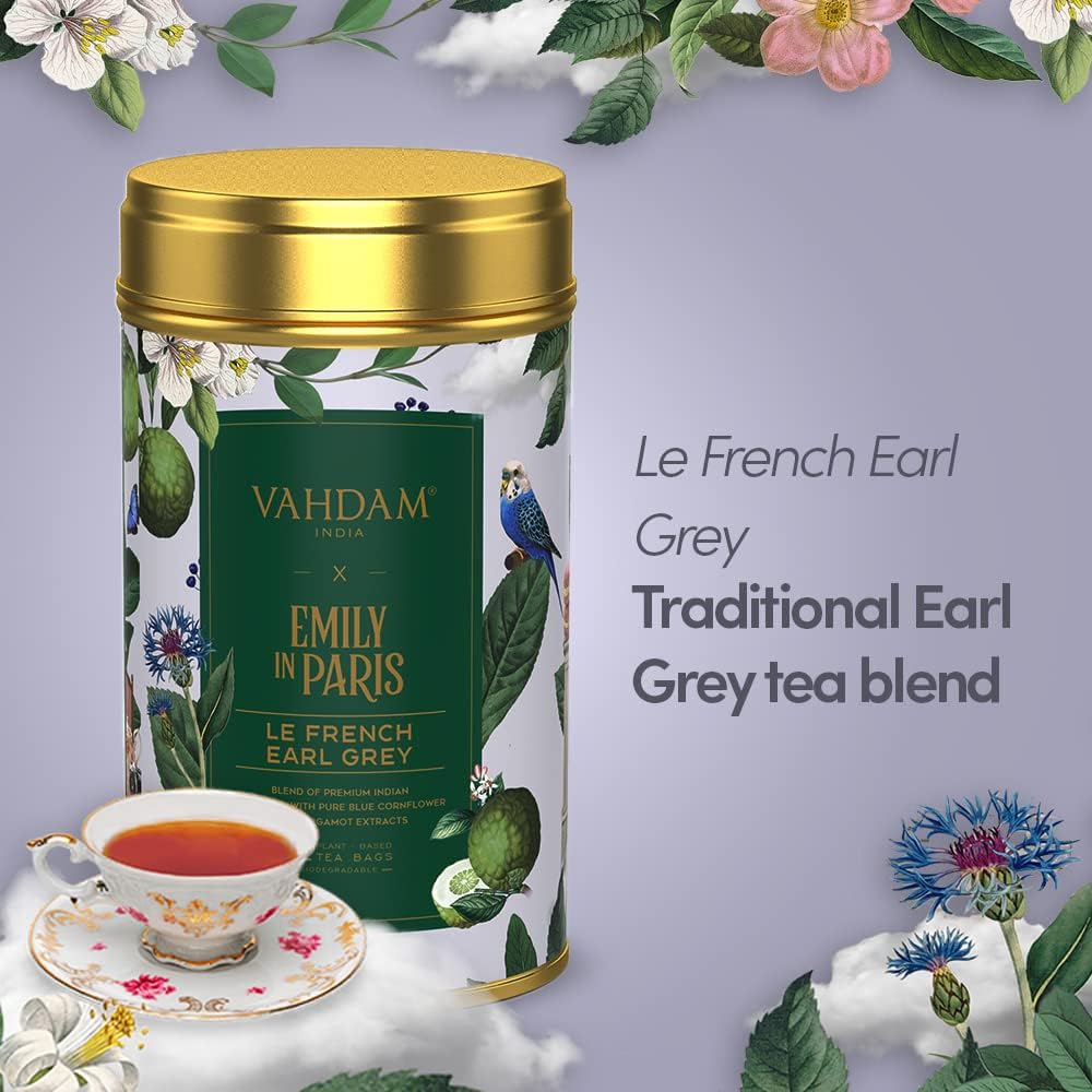 Emily in Paris Tin Caddy - Le French Earl Grey 18g