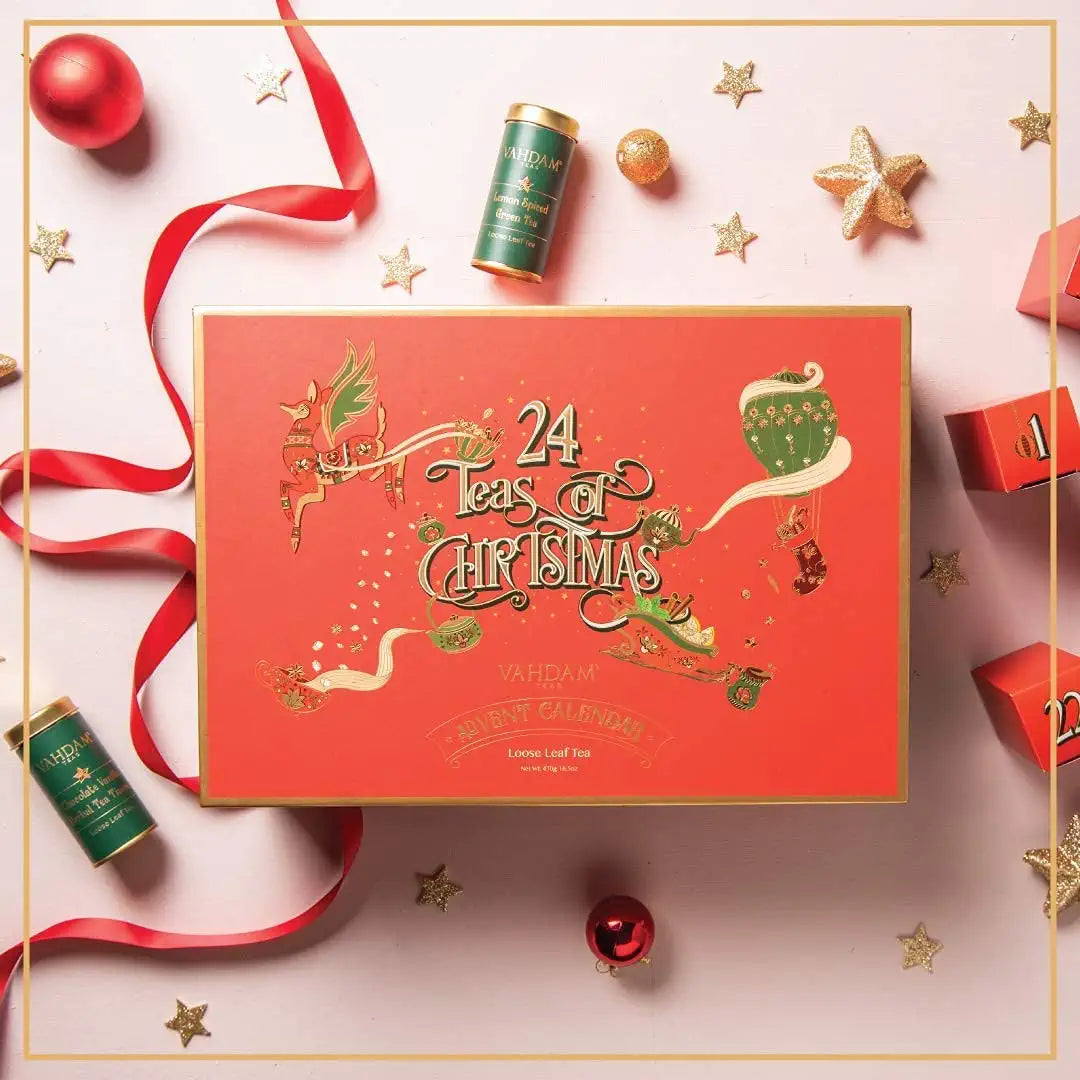 Classic Advent Calendar, 24 Teas  + FREE Tea Infuser worth $14.99