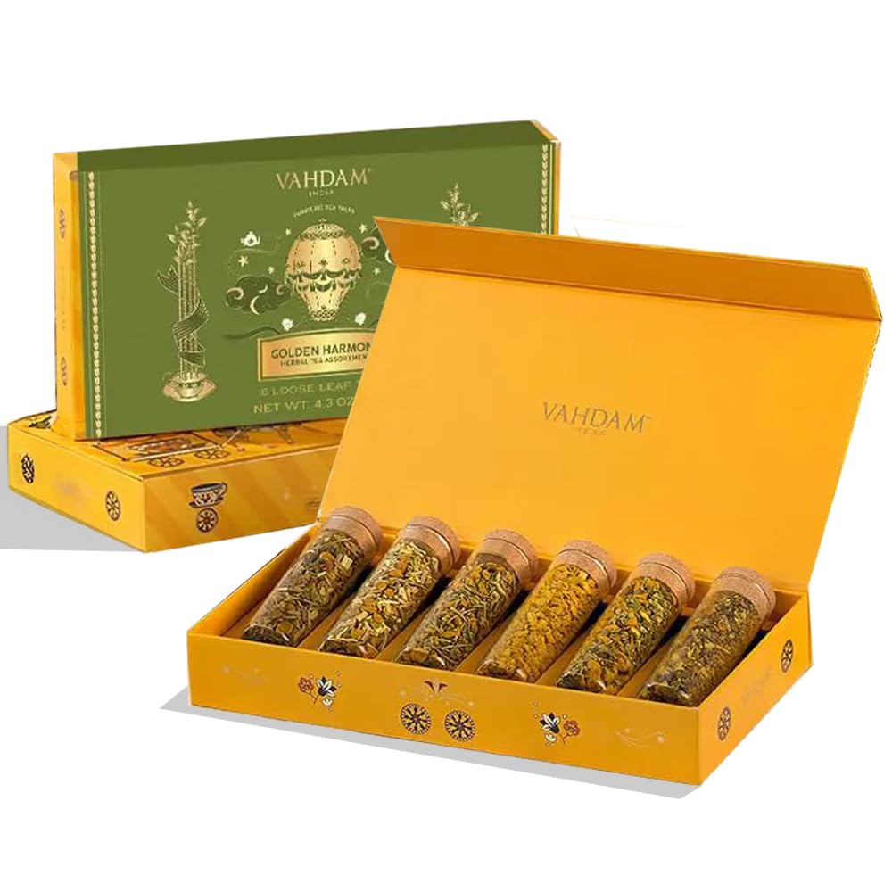 Turmeric Tea Tales Gift Set, 6 Teas