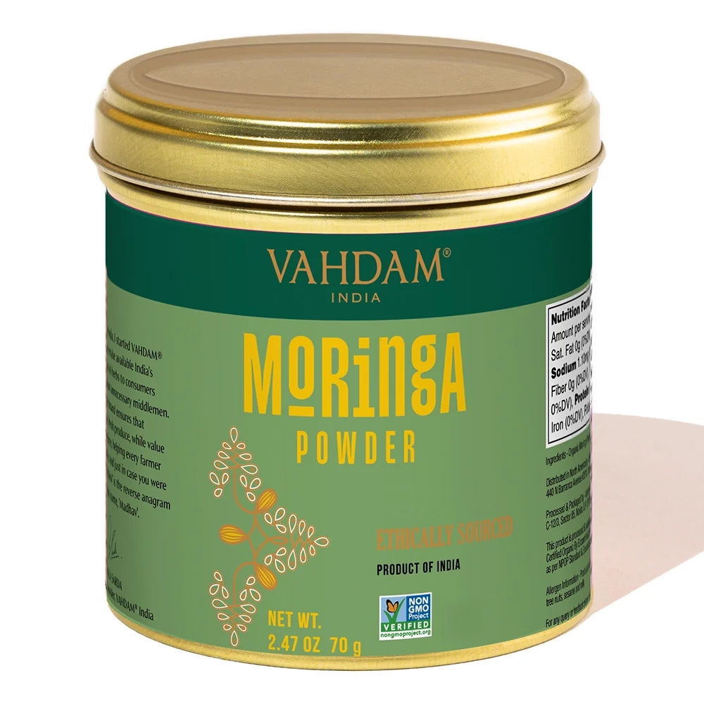 Moringa Powder, 2.47 Oz, 70g