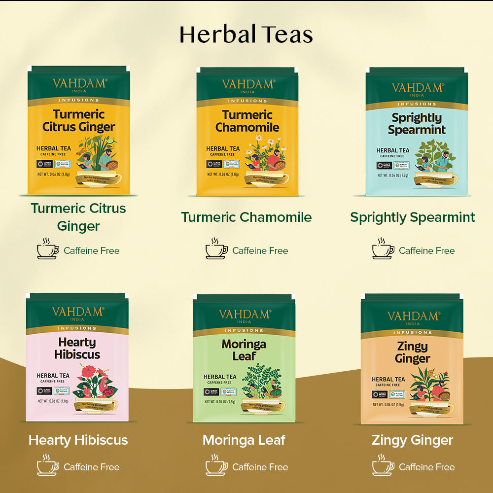 Herbal Tea Variety Pack, 36 Infusion Bags