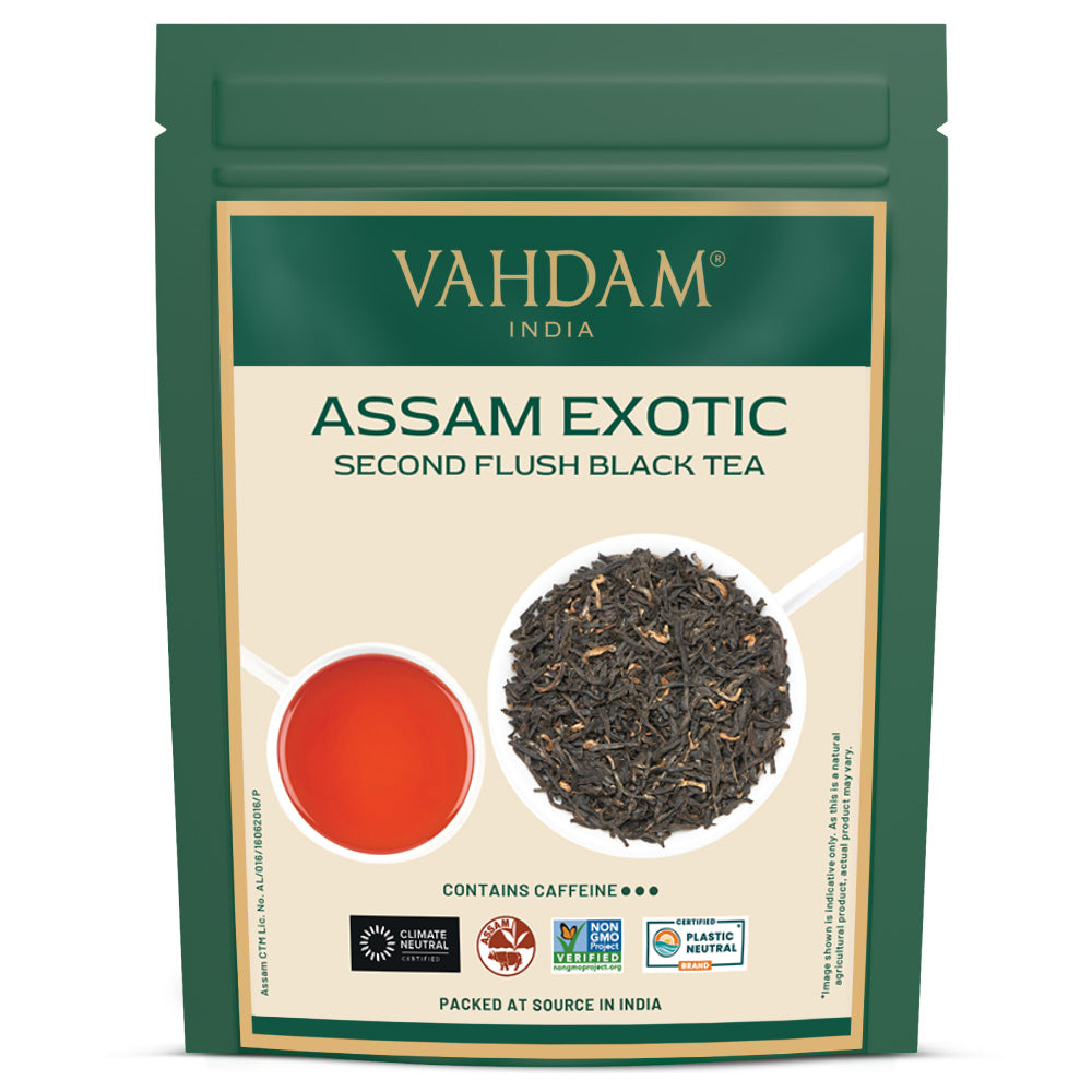 Assam Exotic Second Flush Black Tea, 3.53 oz