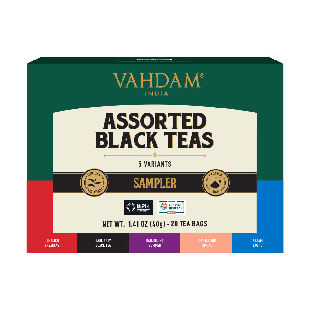 Assorted Black Teas Sampler, 5 Variants
