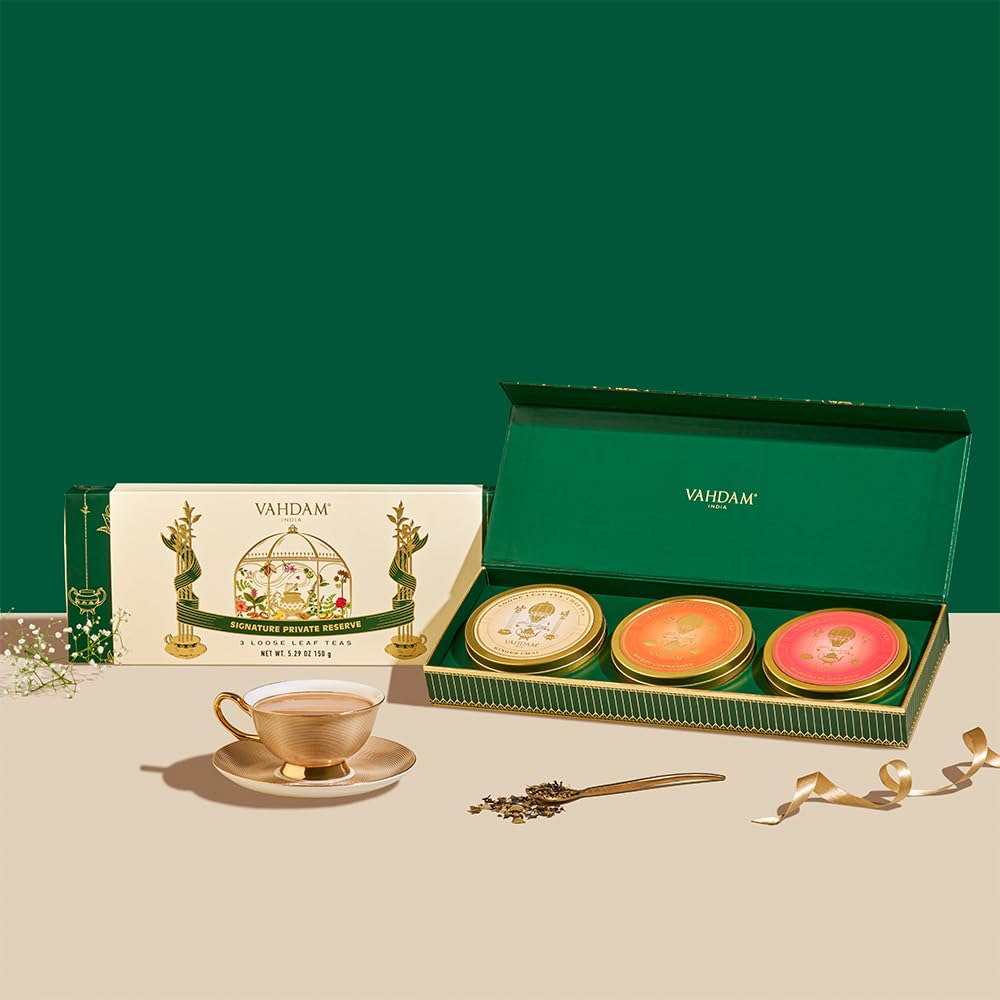 Chai Tea Private Reserve Gift Set, 3 Teas