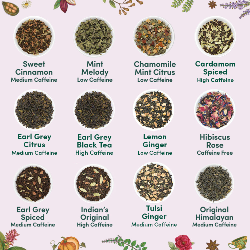 Classic Tea Sampler, Gift Set, 24 Teas