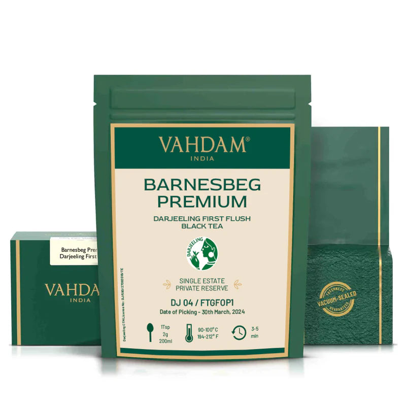 Barnesbeg Premium Darjeeling First Flush Black Tea DJ 04 (Pack of 4)