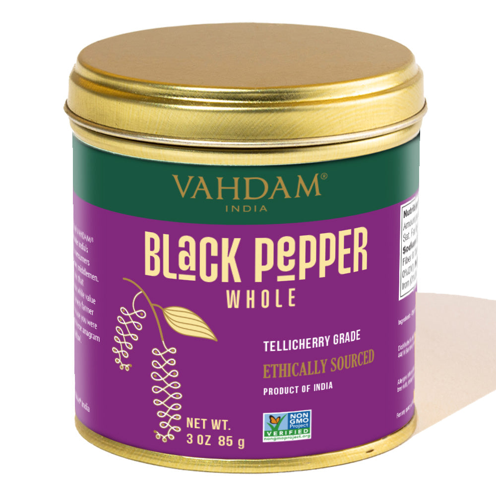 Black Pepper Whole, 3Oz, 85g