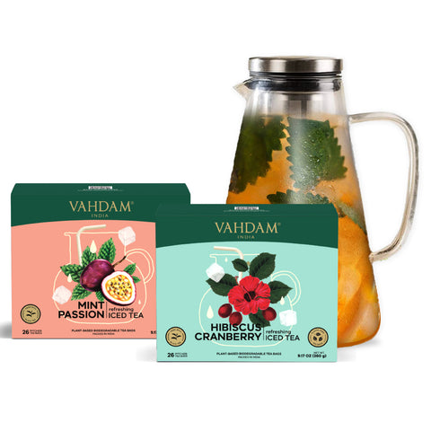 Sweet Floral Pitcher Bundle - VAHDAM® USA