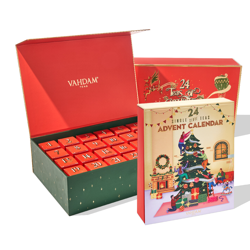 Holiday Special Christmas Gift Set, 24 Teas - VAHDAM® Global