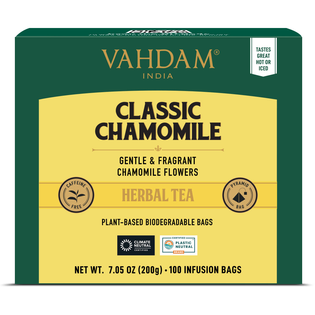 Classic Chamomile Herbal Tea Tisane, 100 Count