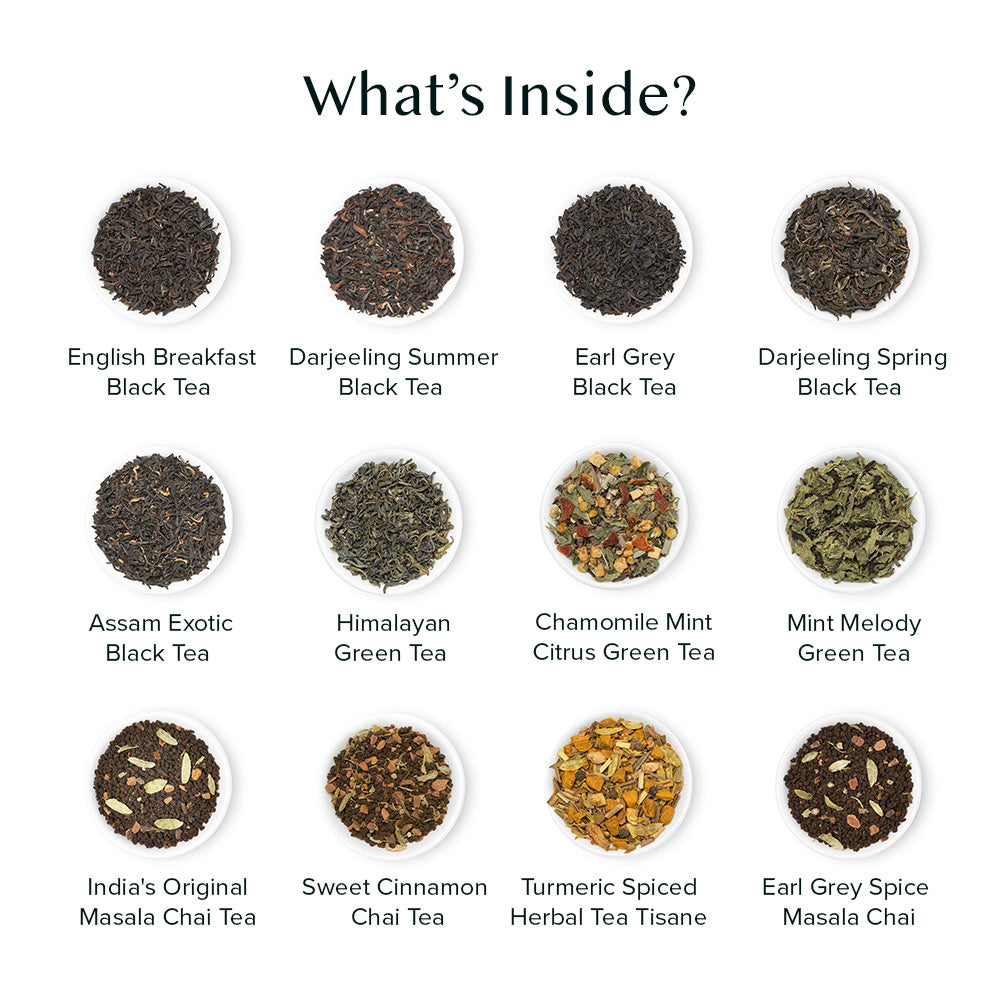 Classic Tea Sampler, Gift Set, 24 Teas