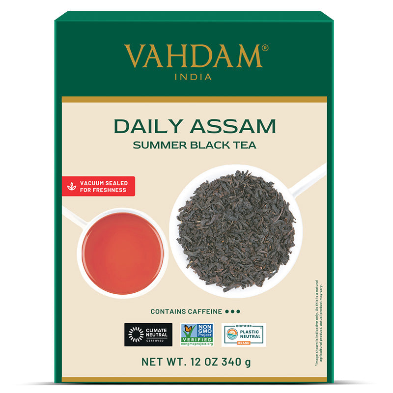 Daily Assam Black Tea, 12 oz