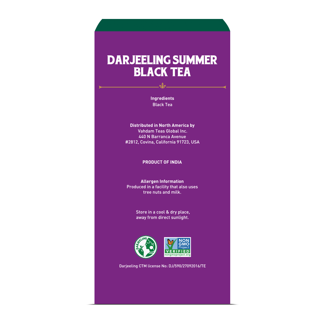 Darjeeling Summer Black Tea, 100 Count