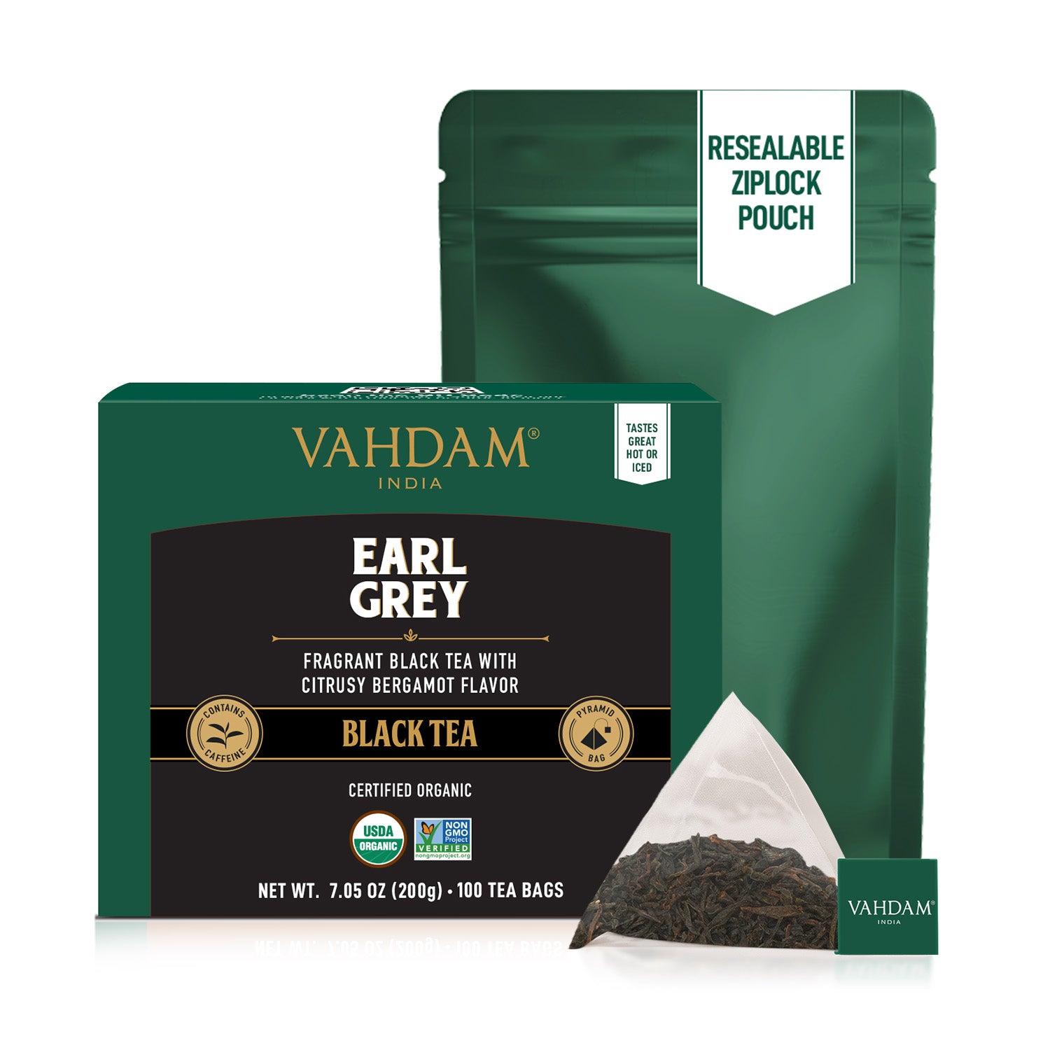 Earl Grey Black Tea, 100 Count