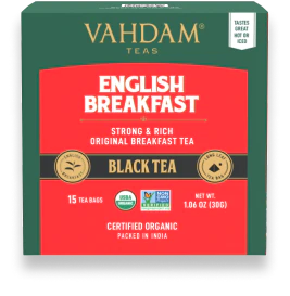 English Breakfast Black Tea, 30 Count (15x2)