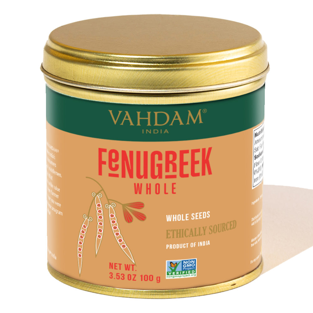 Fenugreek Whole, 3.53 Oz,100g