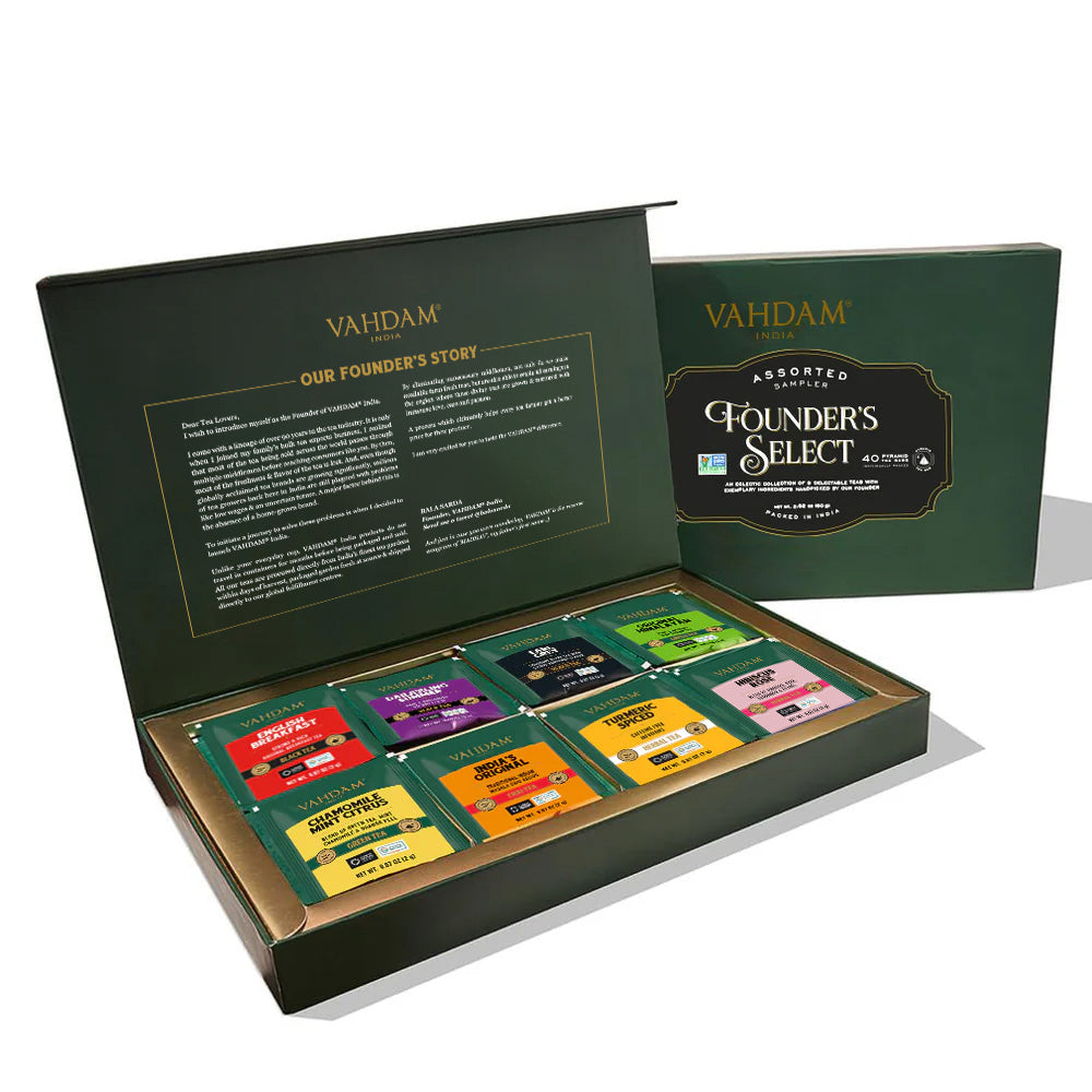 Founder's Select, Gift Set, 8 Teas