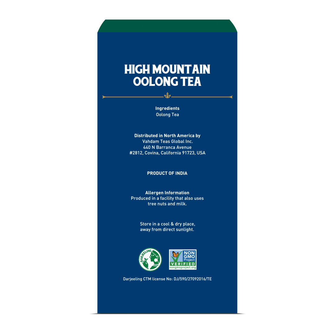 High Mountain Oolong Tea, 100 Count