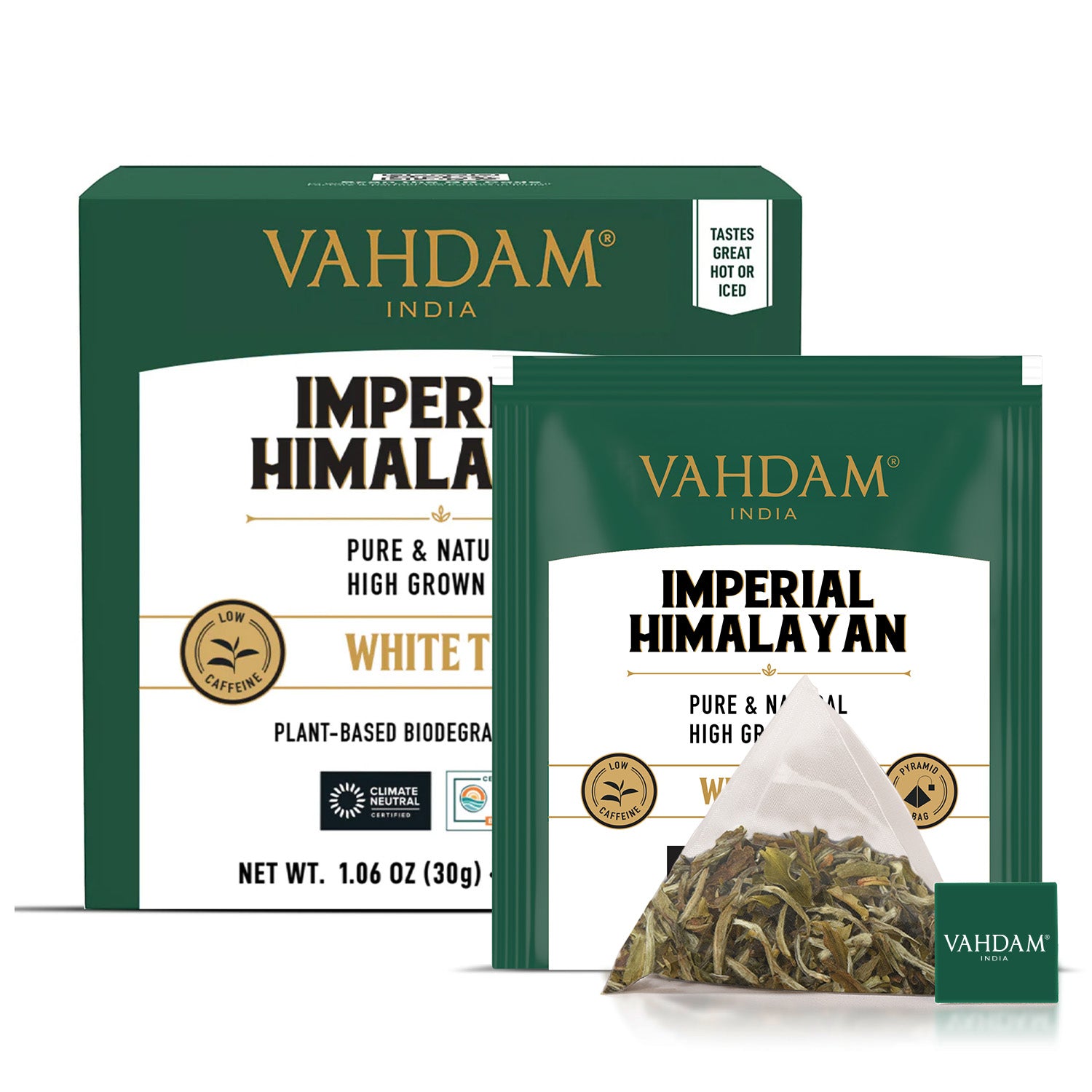 Imperial Himalayan White Tea Bags, 15 Count