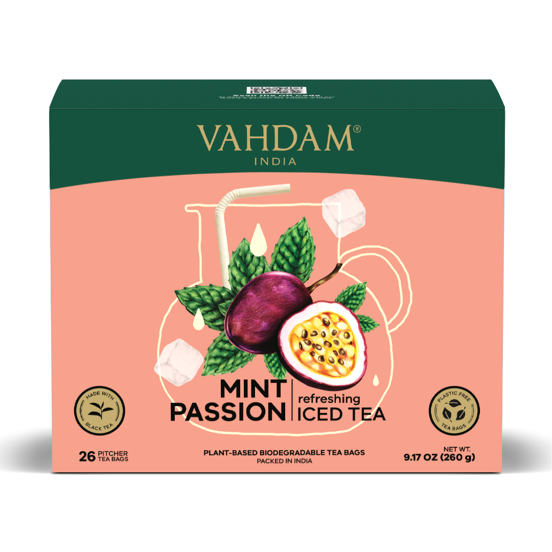 Mint Passion Iced Tea | 26 Pitcher Tea Bags
