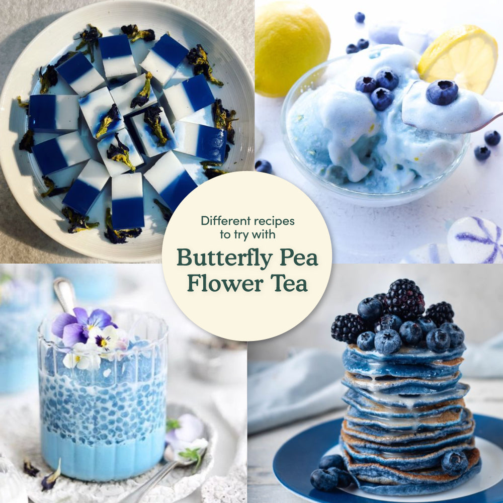 Butterfly Pea Flower Herbal Tea: 40 Tea Bags, Image 4