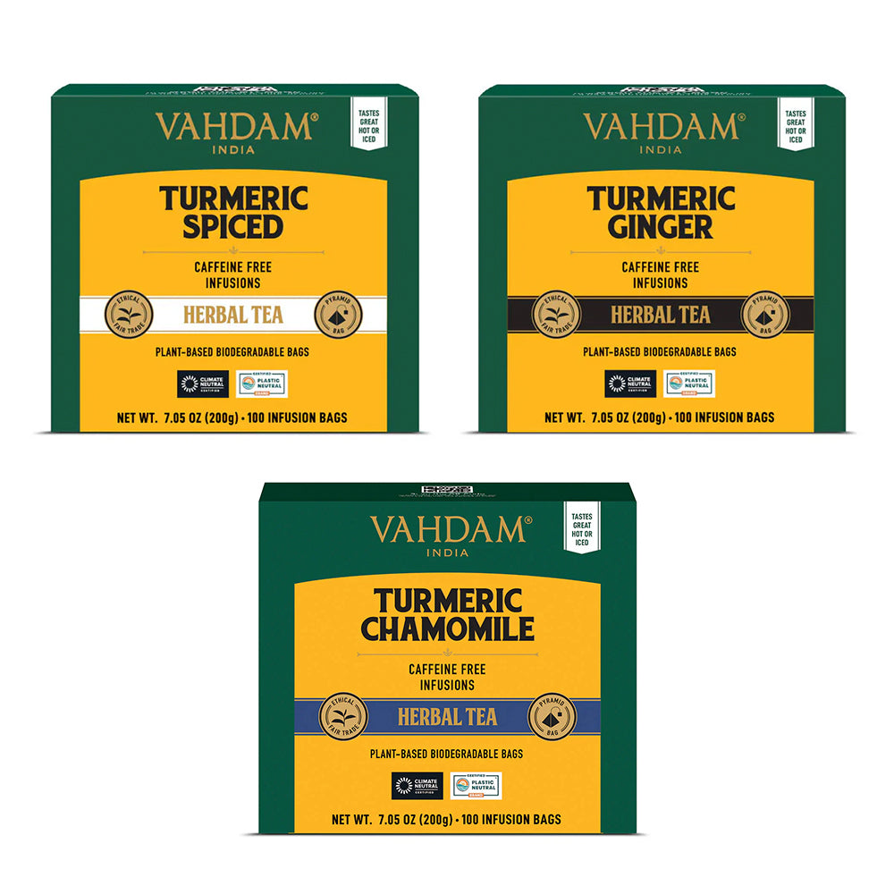 Turmeric Tea Bundle, Set of 3