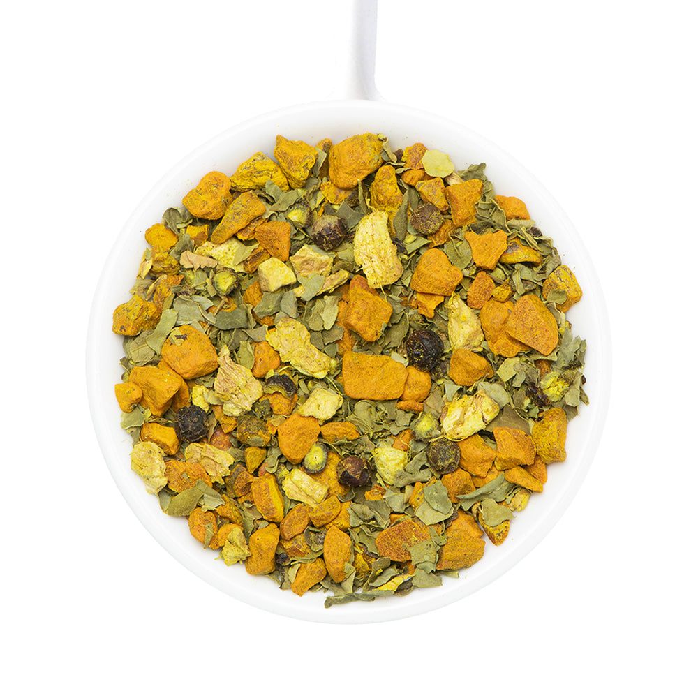 Turmeric Moringa Herbal Tea Tisane, 100 Count