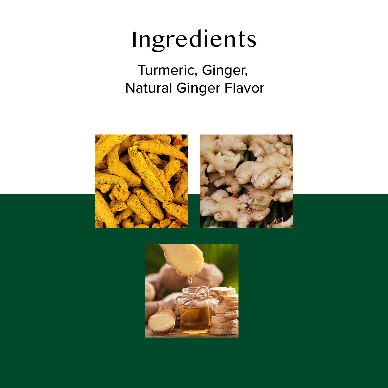 Turmeric Ginger Herbal Tea Tisane, 100 Count