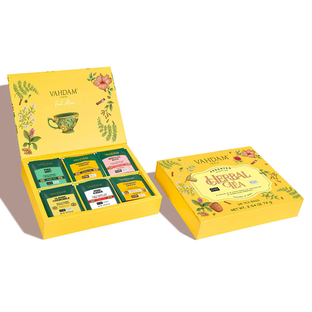 Herbal Tea Assortment, Gift Set, 36 Teas