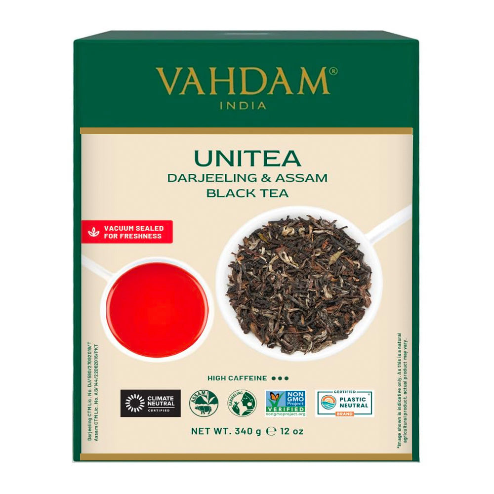 Unitea - Blend of Darjeeling & Assam Black Tea, 12 oz