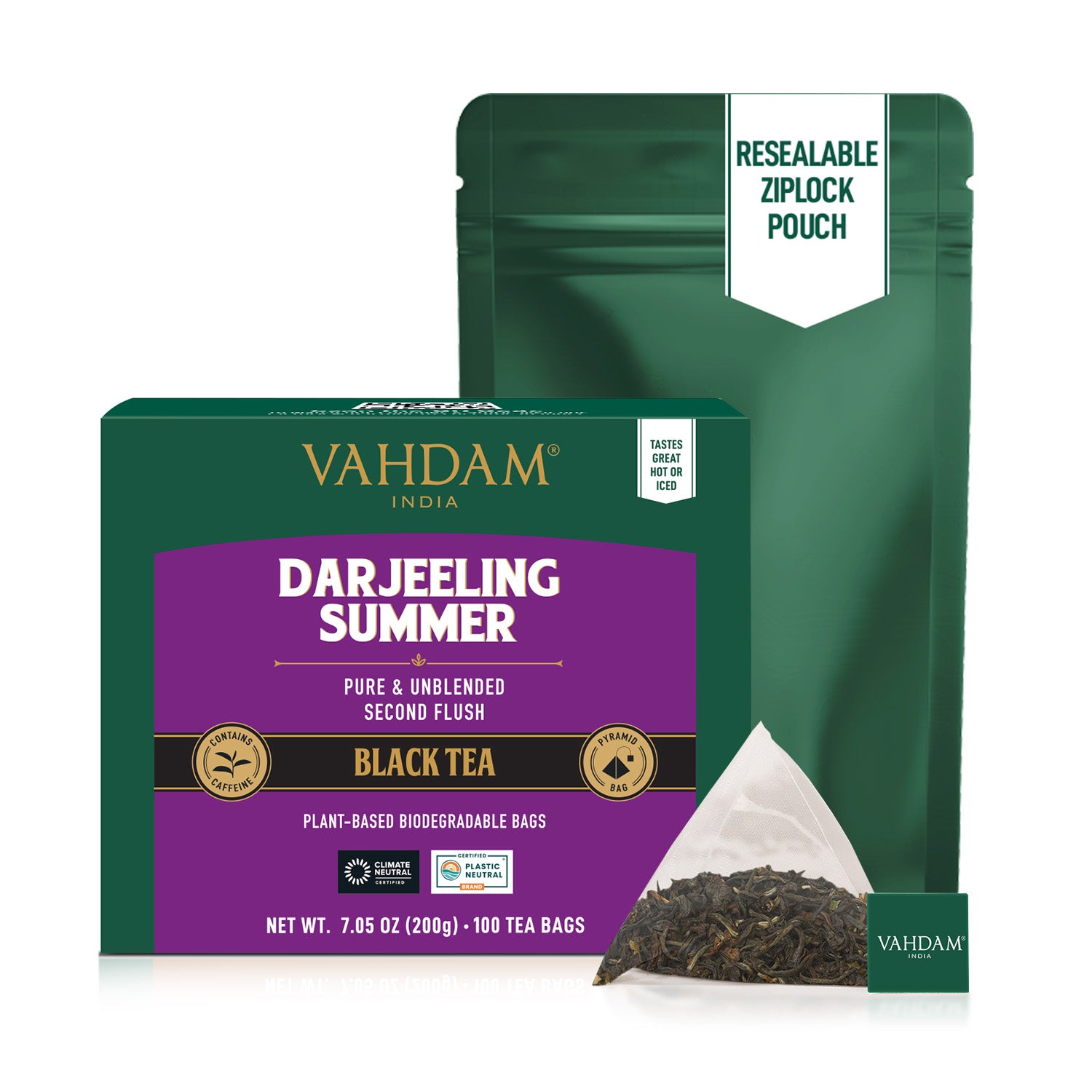 Darjeeling Summer Black Tea, 100 Count