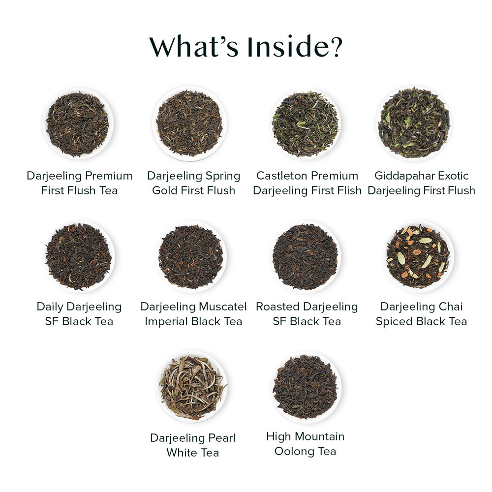 Darjeeling Teas Sampler, 10 Teas