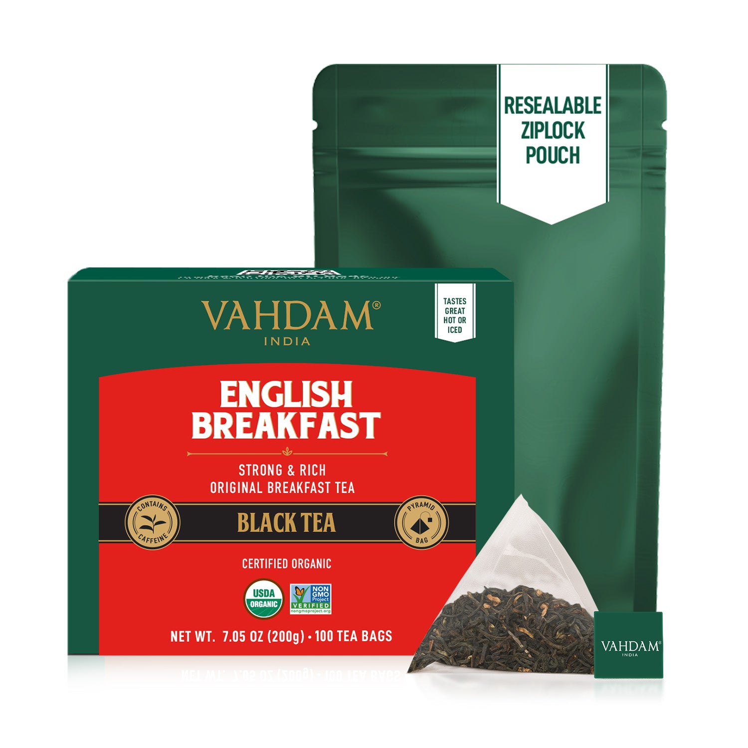 English Breakfast Black Tea, 100 Count