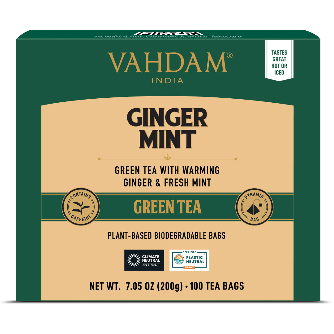 Ginger Mint Green Tea, 100 Count