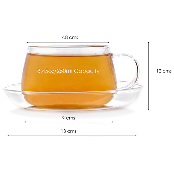 Shimmer  Double Walled Tea Cup - VAHDAM® USA