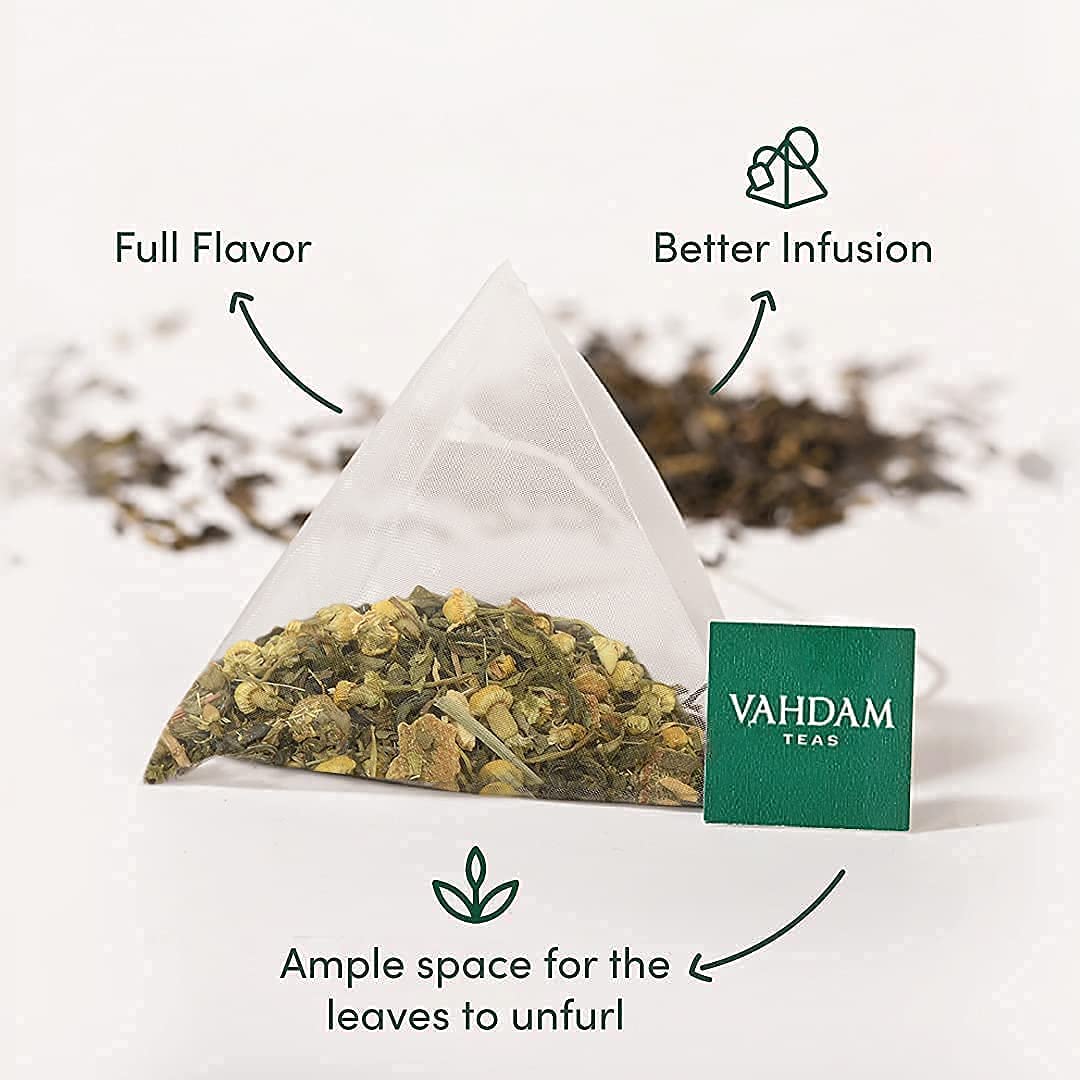 Green Tea Bags Sampler | 5 Variants, Image 6 - 20 TB