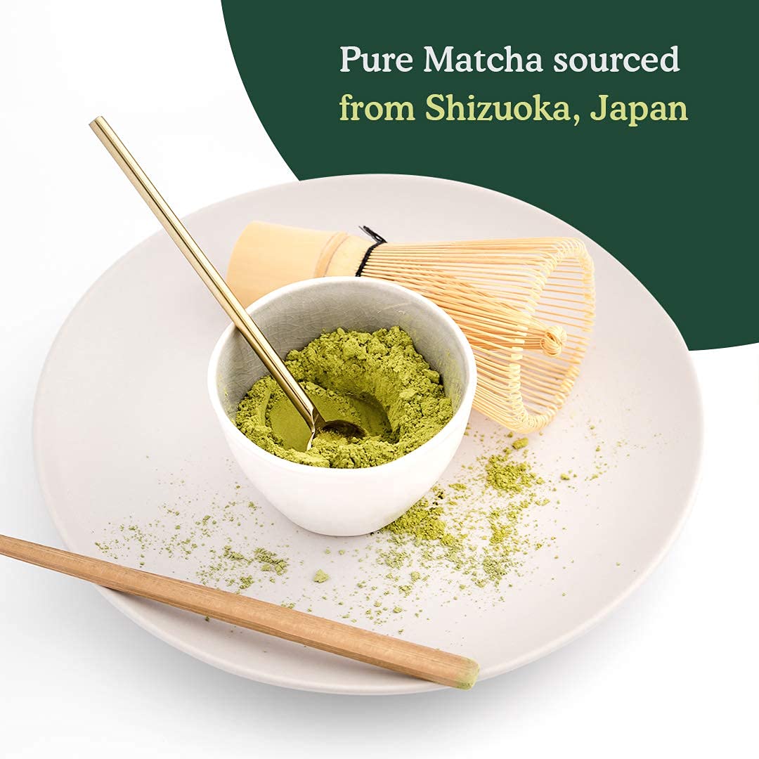 Pure Matcha Green Tea Powder Culinary Grade, Image 2 -1.76 oz