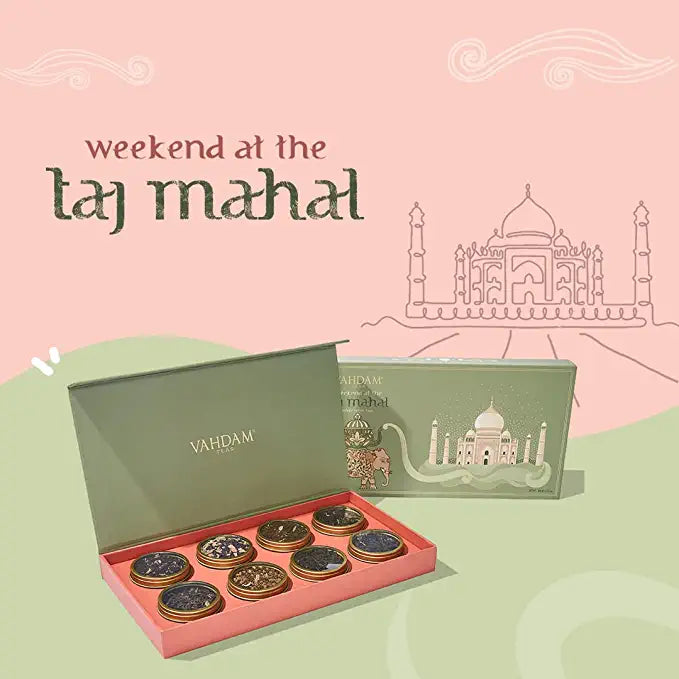 Weekend at the Taj Mahal, Gift Set - Image 6 - 8 Teas Pack