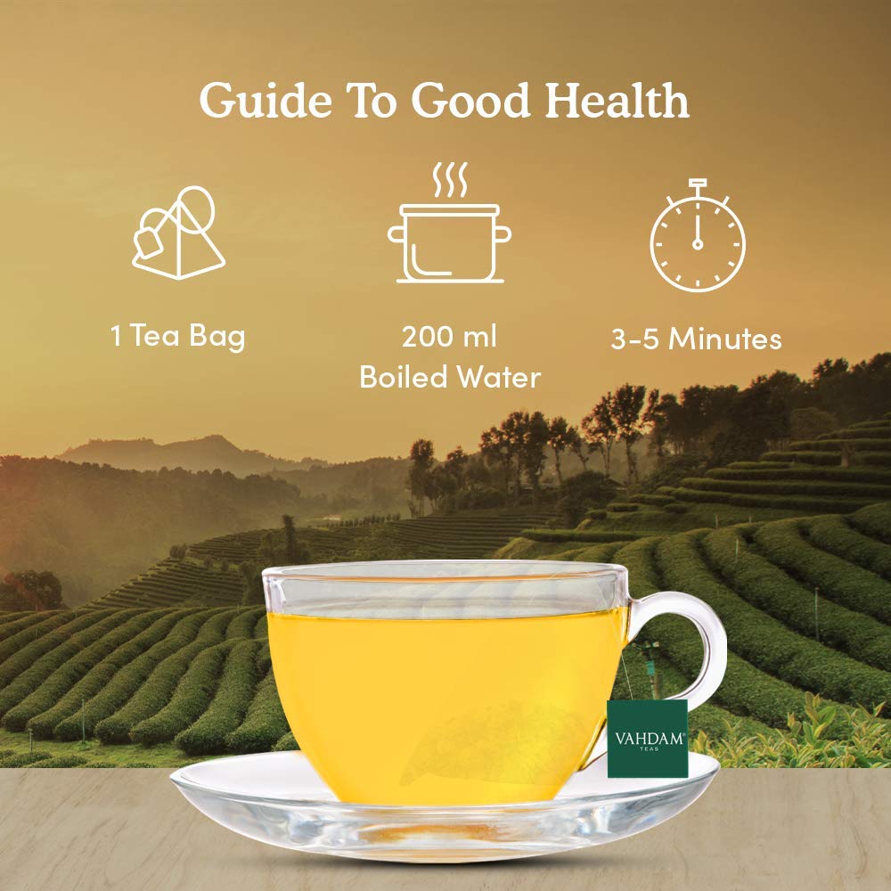 Turmeric Chamomile Herbal Tea Tisane, Image 7 - 100 TB