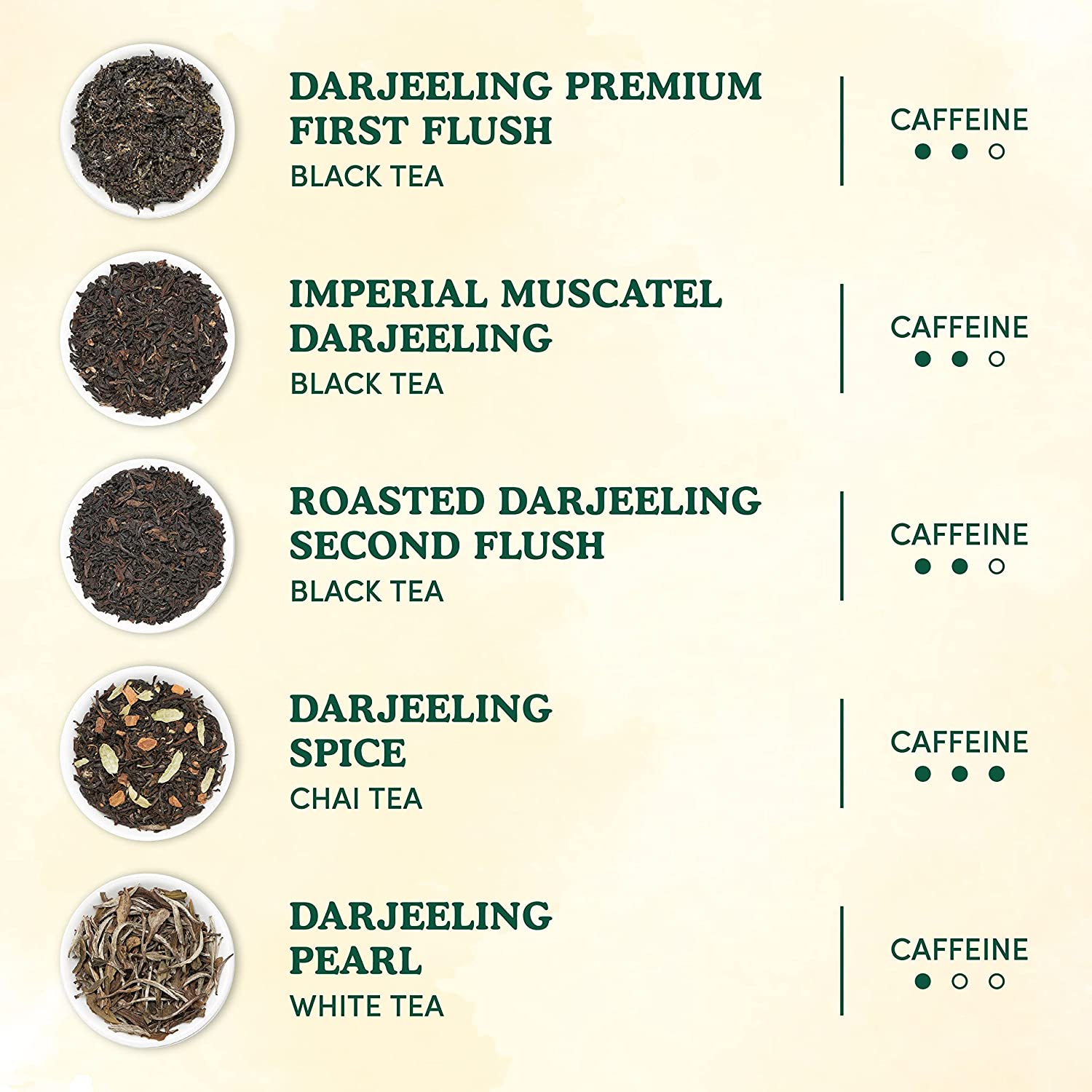 Darjeeling Tea Loose Leaf Sampler | 10 Variants, Image 5 - 50 Servings