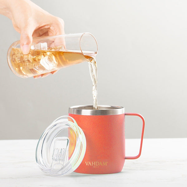 Stainless Steel Insulated Tea Cup, For Home, Grade: 202