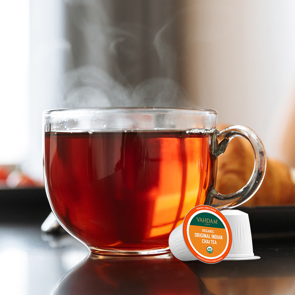 Original Indian Chai Tea: Single Serve Tea Pods