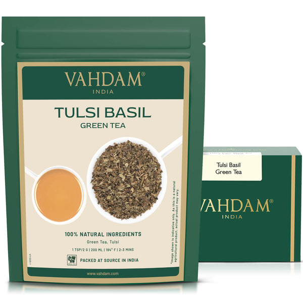 Tulsi Basil Green Tea 3.53 oz