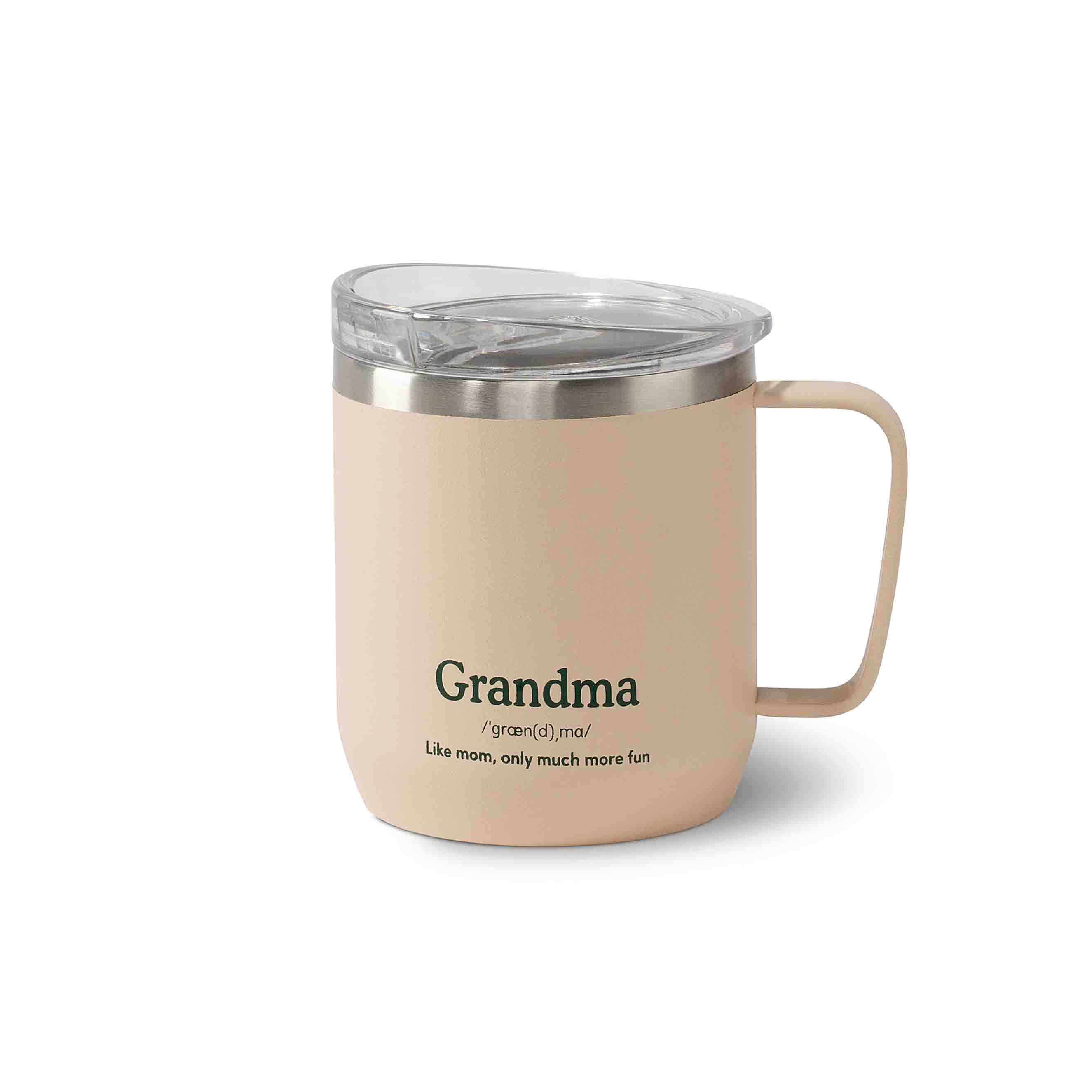 Grandmothers are a Wish Come True White Ceramic Hand Warmer Mug - Hilly  Fields Florist